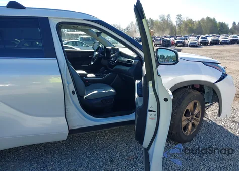 2023 Toyota Highlander Hybrid Xle Bronze from USA, damaged, VIN 5TDABRCH3PS587614